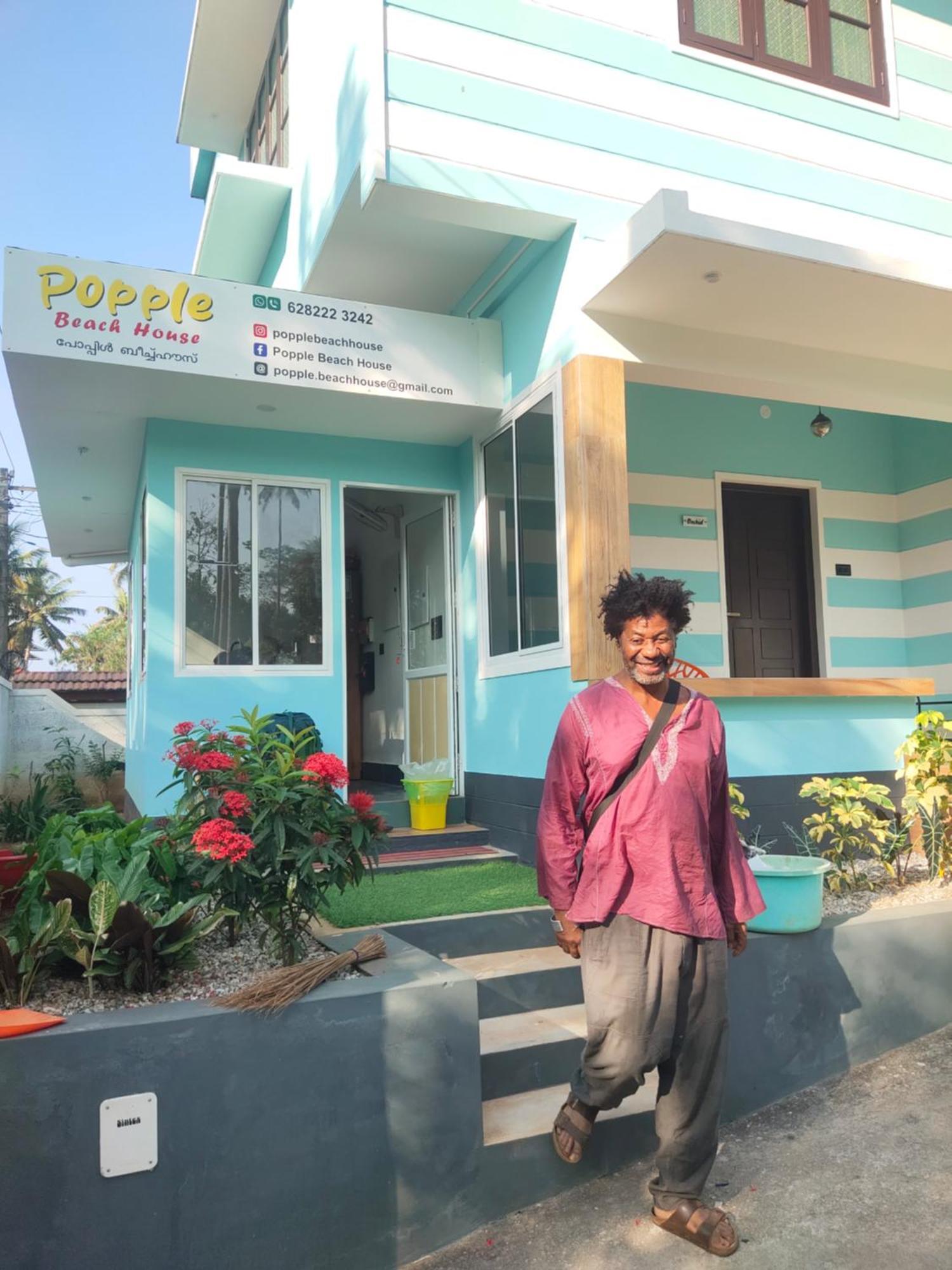 Popple Beach House Varkala Exterior foto