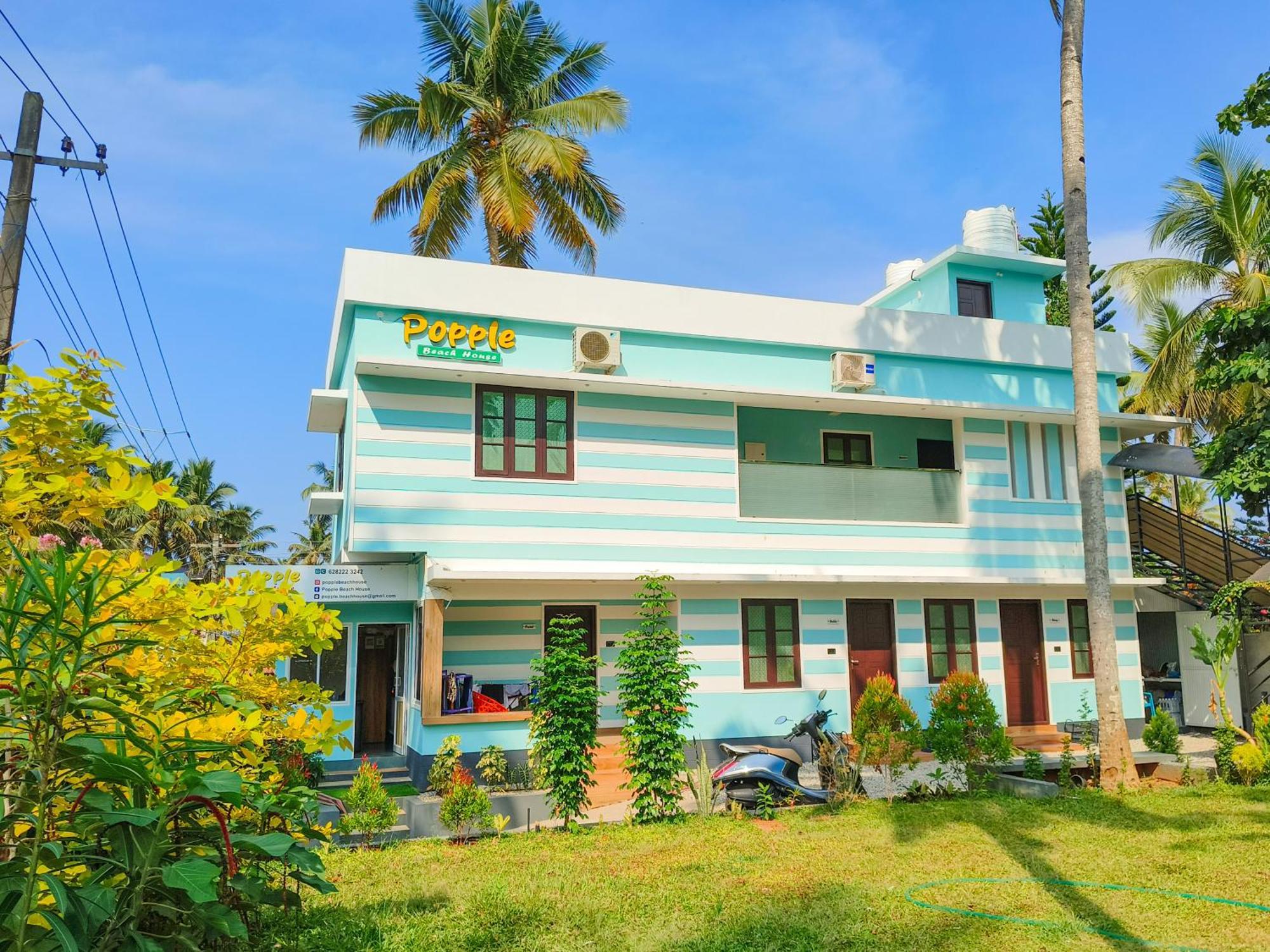 Popple Beach House Varkala Exterior foto